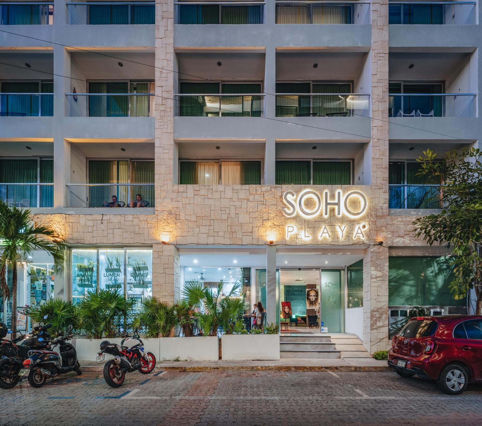 Soho Playa Hotel Playa del Carmen Exteriér fotografie